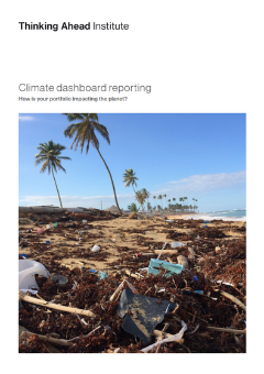 Climate dashboard paper front cover
