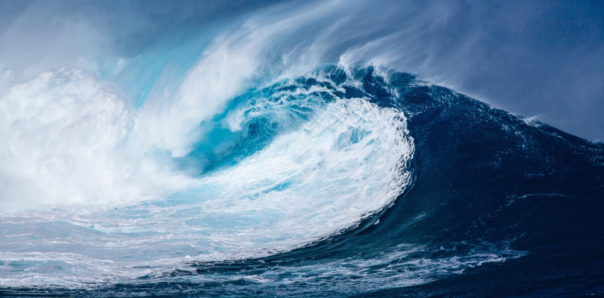 Climate beliefs front cover image ocean wave