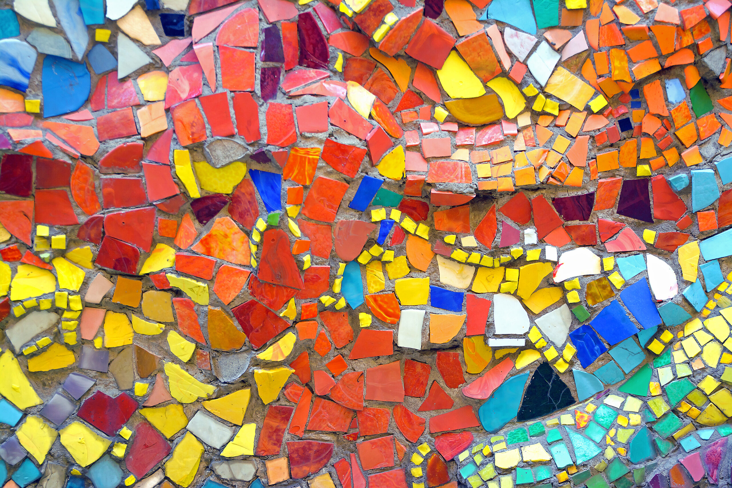 Research header image mosaic reds